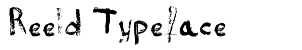 Reeld Typeface font preview
